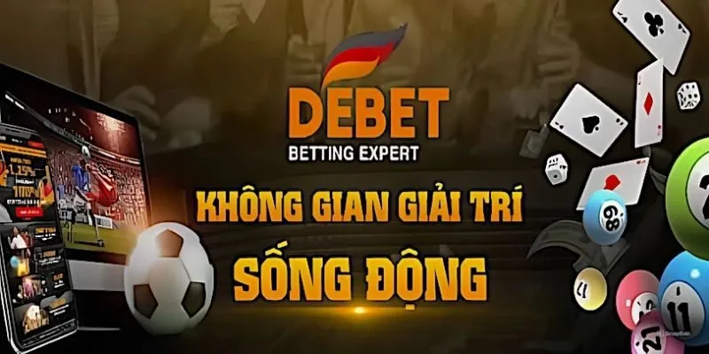 DEBET được biết đến là một cổng game uy tín trên thị trường cá cược trực tuyến Việt Nam