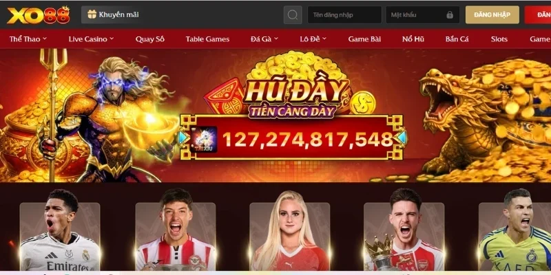Khám phá kho game đa dạng của nhà cái XO88